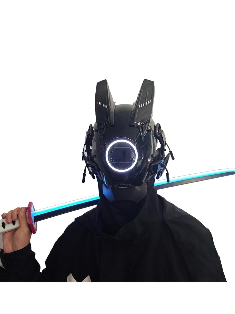 Futuristic LED Cyber Mask